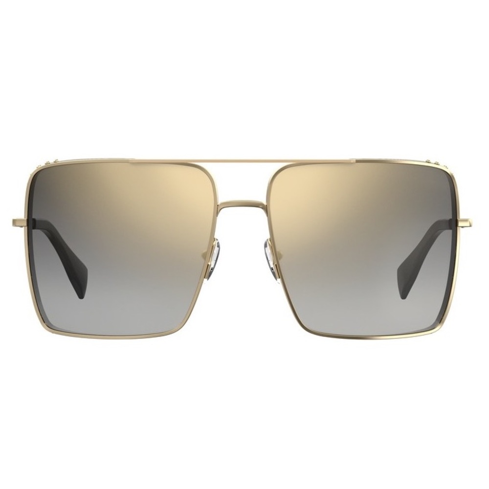 MOSCHINO Flat Brow Bar Gradient Sunglasses